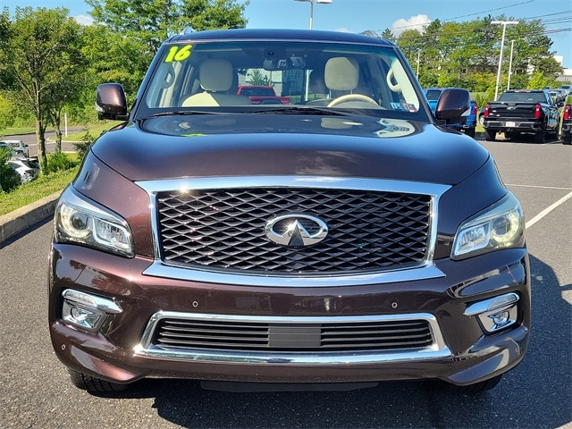 Used 2016 INFINITI QX80 Base with VIN JN8AZ2NE1G9125660 for sale in Sellersville, PA