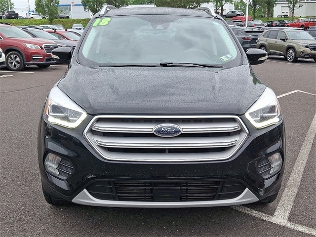 Used 2018 Ford Escape Titanium with VIN 1FMCU9J93JUB66800 for sale in Sellersville, PA
