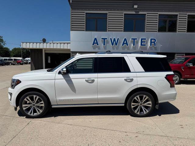 Used 2021 Ford Expedition Platinum with VIN 1FMJU1MT1MEA16649 for sale in Atwater, Minnesota