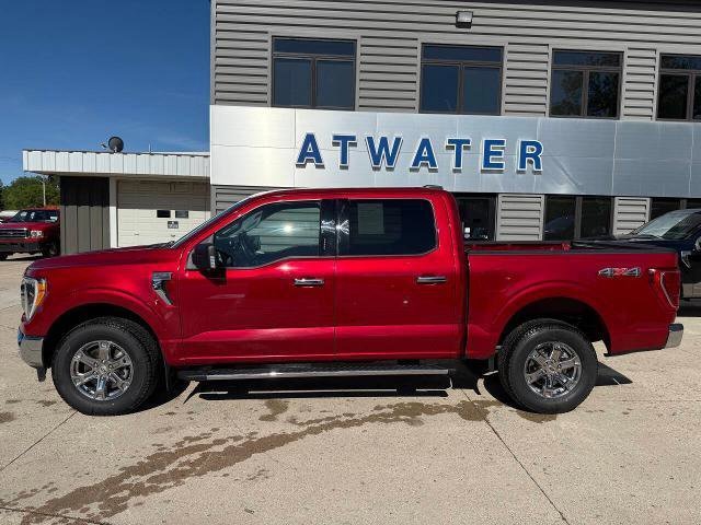 Used 2021 Ford F-150 XLT with VIN 1FTEW1EP4MFA52203 for sale in Atwater, Minnesota