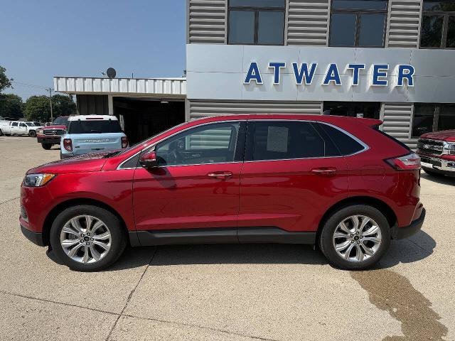 Used 2023 Ford Edge Titanium with VIN 2FMPK4K97PBA54850 for sale in Atwater, Minnesota