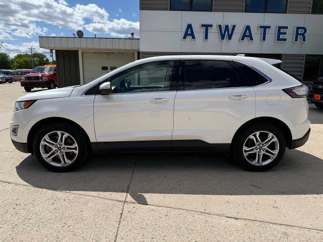 Used 2017 Ford Edge Titanium with VIN 2FMPK4K93HBC31606 for sale in Atwater, Minnesota