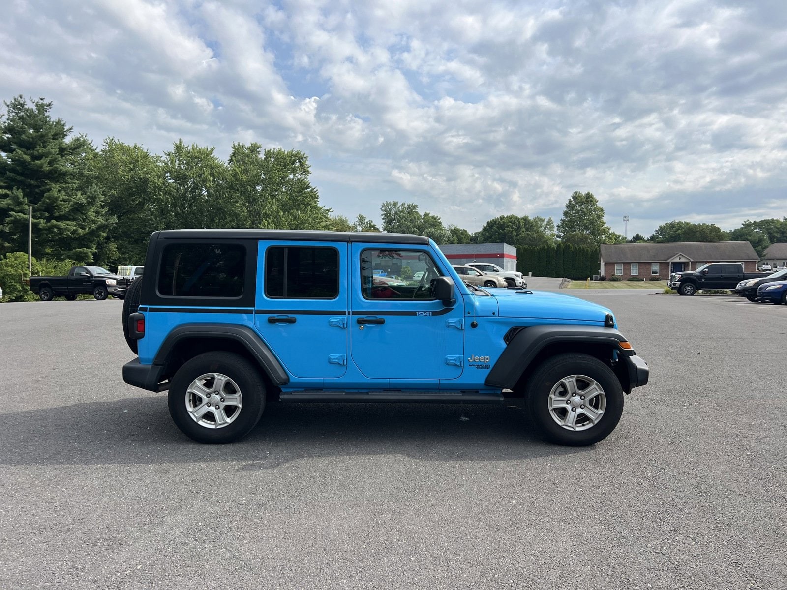 Used 2021 Jeep Wrangler Unlimited Sport S with VIN 1C4HJXDG7MW612232 for sale in Selinsgrove, PA