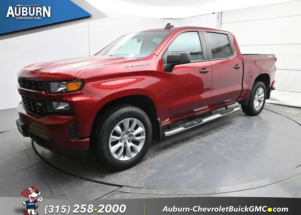 Used 2021 Chevrolet Silverado 1500 Custom Truck Crew Cab