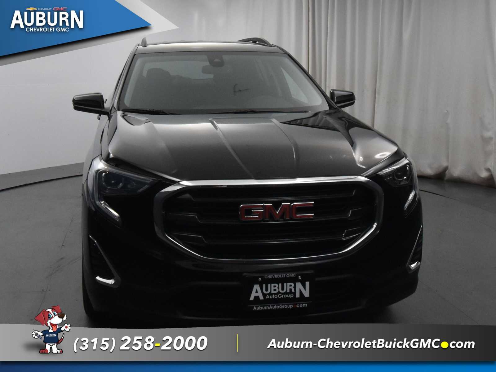 Used 2021 GMC Terrain SLE with VIN 3GKALTEV5ML395260 for sale in Auburn, NY