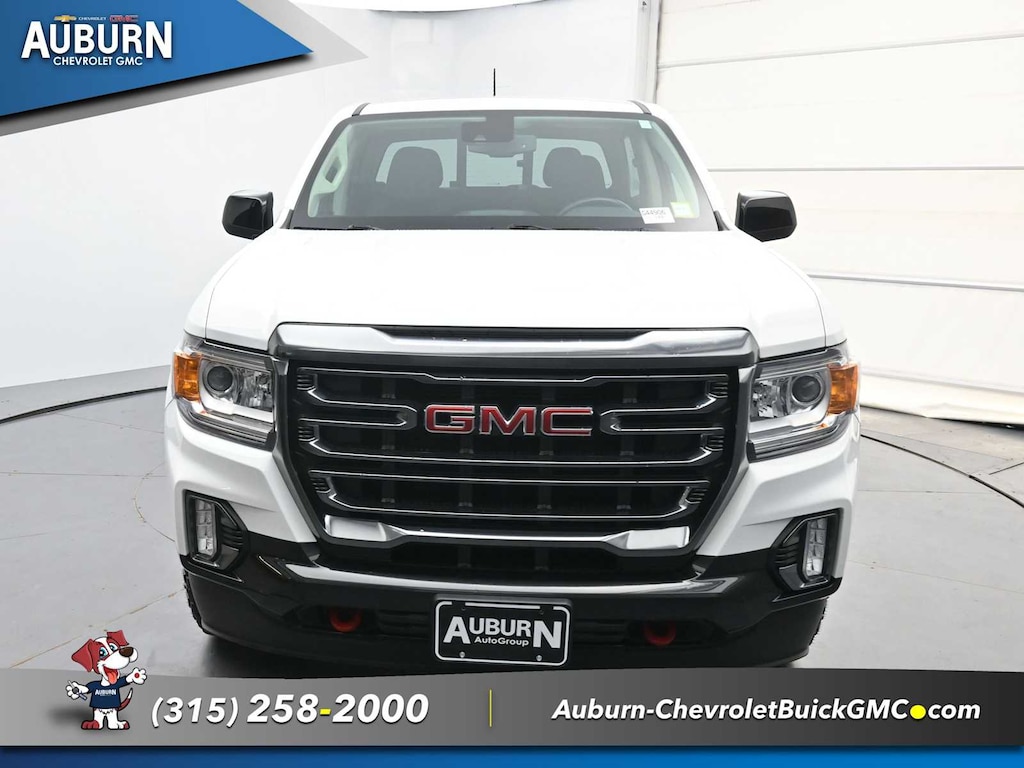 Used 2021 GMC Canyon 4WD AT4 w/Leather Truck Crew Cab