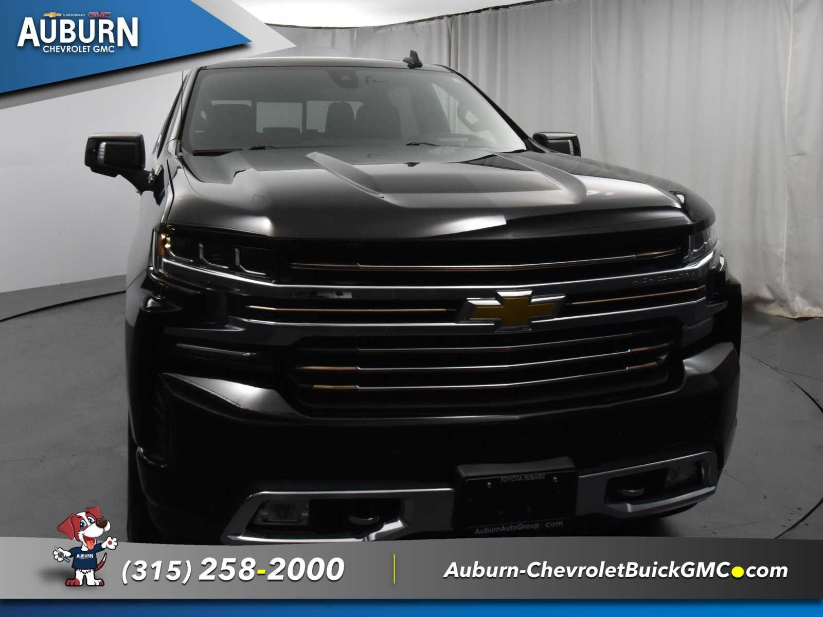 Used 2022 Chevrolet Silverado 1500 Limited High Country with VIN 1GCUYHED6NZ108176 for sale in Auburn, NY