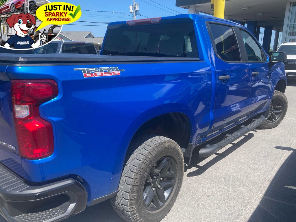 Used 2022 Chevrolet Silverado 1500 Custom Trail Boss Truck Crew Cab