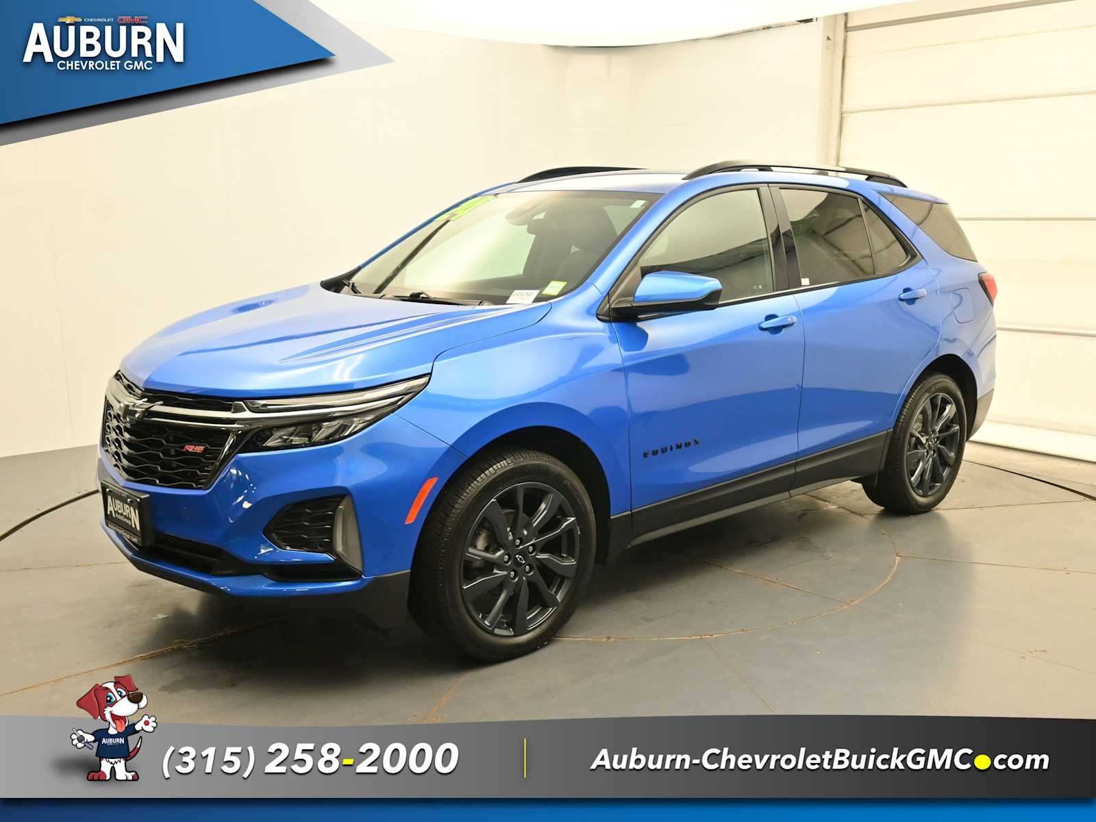 Used 2024 Chevrolet Equinox RS with VIN 3GNAXWEG2RS110084 for sale in Auburn, NY