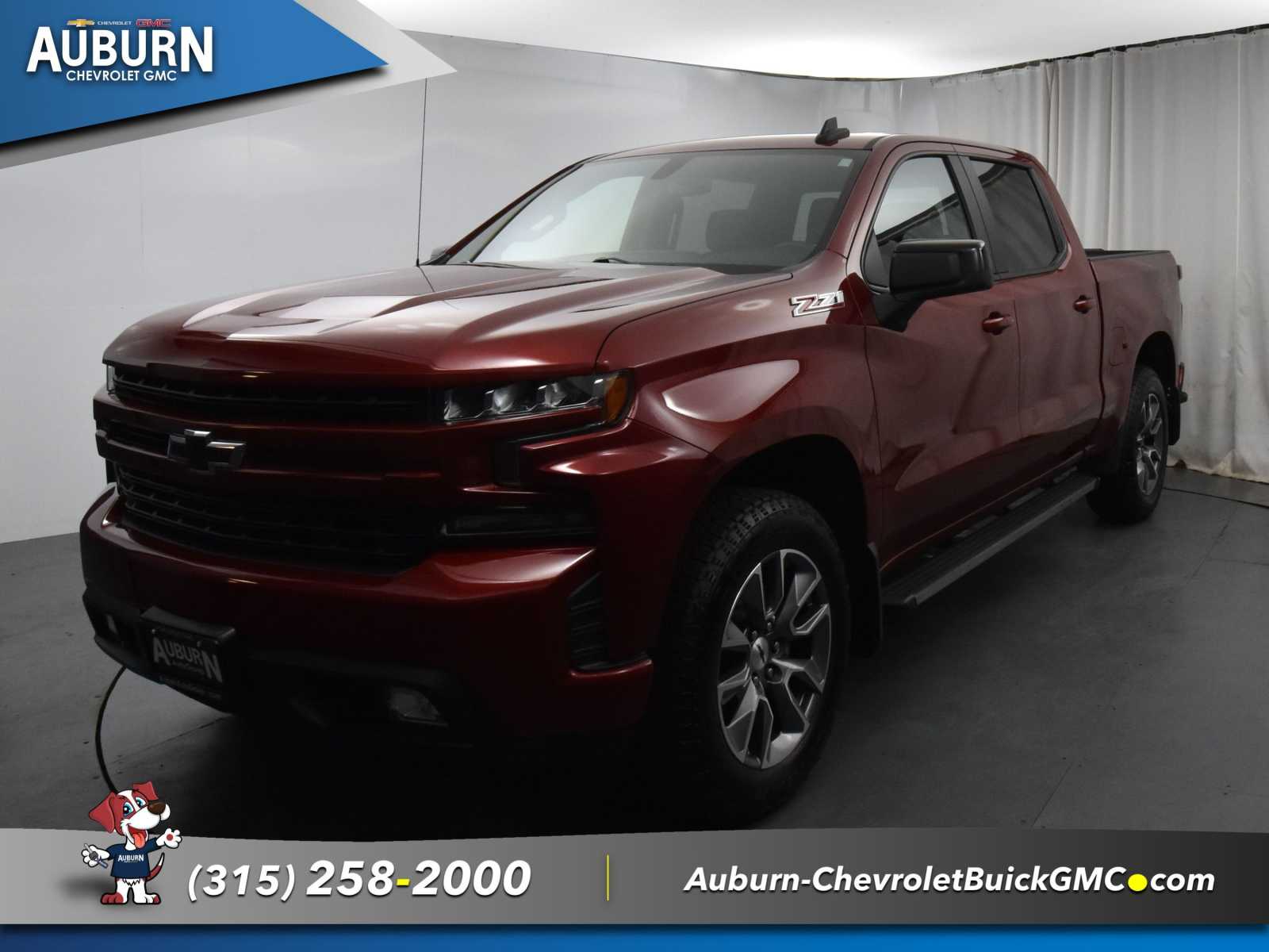 Used 2020 Chevrolet Silverado 1500 RST with VIN 1GCUYEED6LZ317140 for sale in Auburn, NY