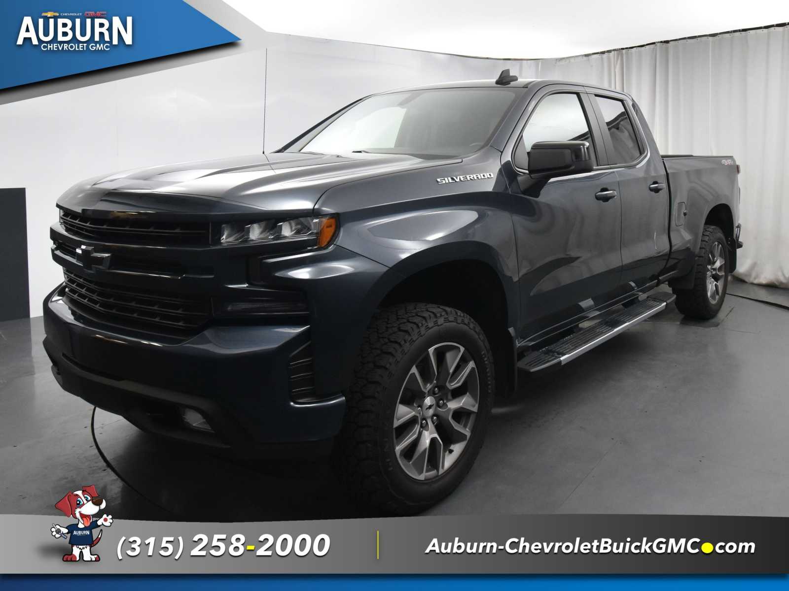 Used 2022 Chevrolet Silverado 1500 Limited RST with VIN 1GCRYEED7NZ104741 for sale in Auburn, NY