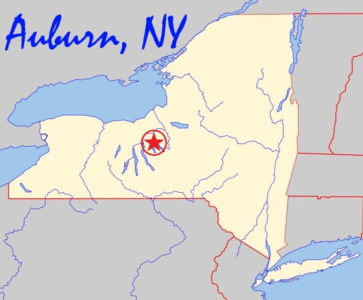 New York Map | Auburn, NY