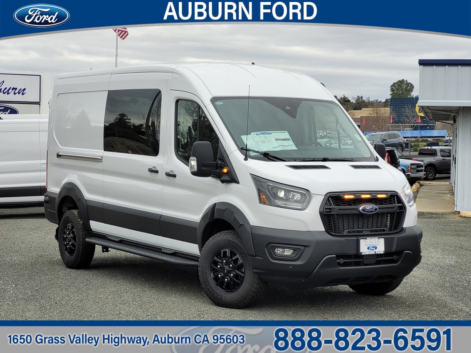 New 2023 Ford Transit Commercial For Sale at Dupratt Ford Auburn 