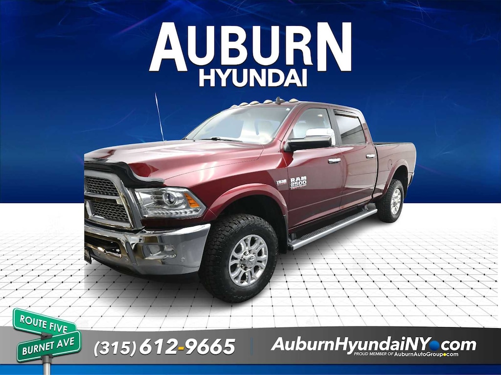 Used 2017 Ram 2500 Laramie 4x4 Crew Cab 64 Box 4x4 Crew Cab 64 Box
