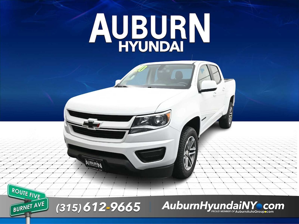 Used 2020 Chevrolet Colorado 4WD Work Truck Crew Cab 128 Crew Cab 128