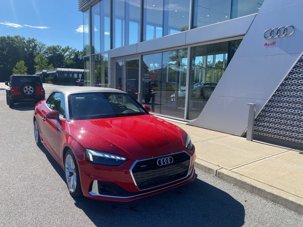Used 2021 Audi A5 Cabriolet Premium Plus with VIN WAUWAGF5XMN007143 for sale in Latham, NY