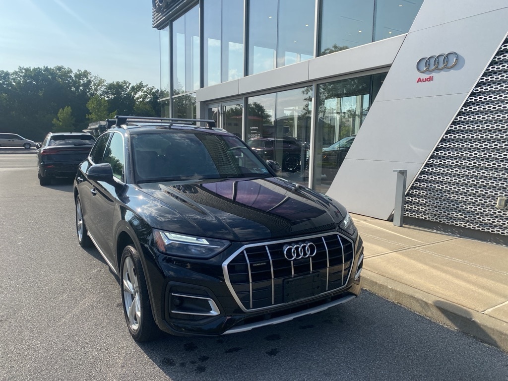 Used 2021 Audi Q5 Premium Plus with VIN WA1BAAFY4M2020944 for sale in Latham, NY