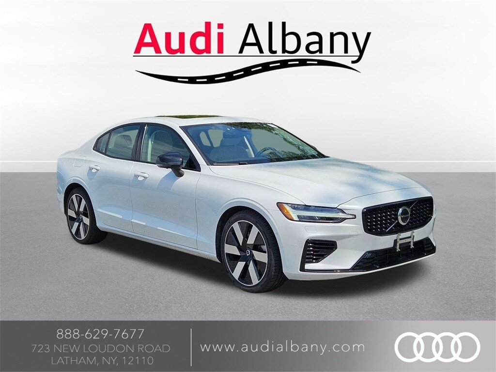 Used 2024 Volvo S60 Recharge Plug-In Hybrid T8 Plus Dark Theme Sedan