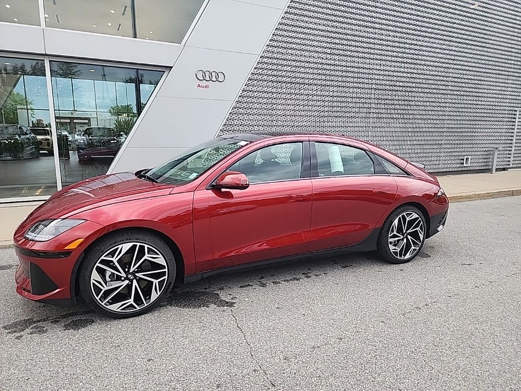 Used 2025 Hyundai IONIQ 6 Limited with VIN KMHM54AC5SA084361 for sale in Latham, NY