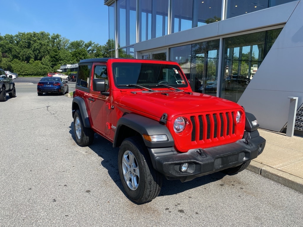 Used 2019 Jeep Wrangler Sport S with VIN 1C4GJXAG7KW569864 for sale in Latham, NY