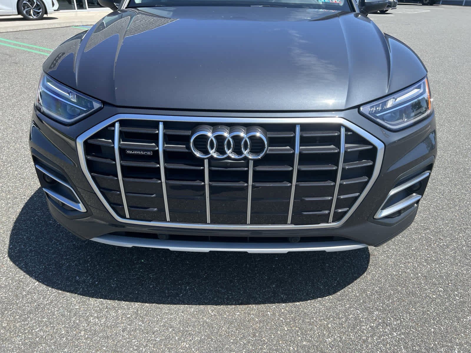 Used 2021 Audi Q5 Premium Plus with VIN WA1BAAFY4M2034469 for sale in Allentown, PA