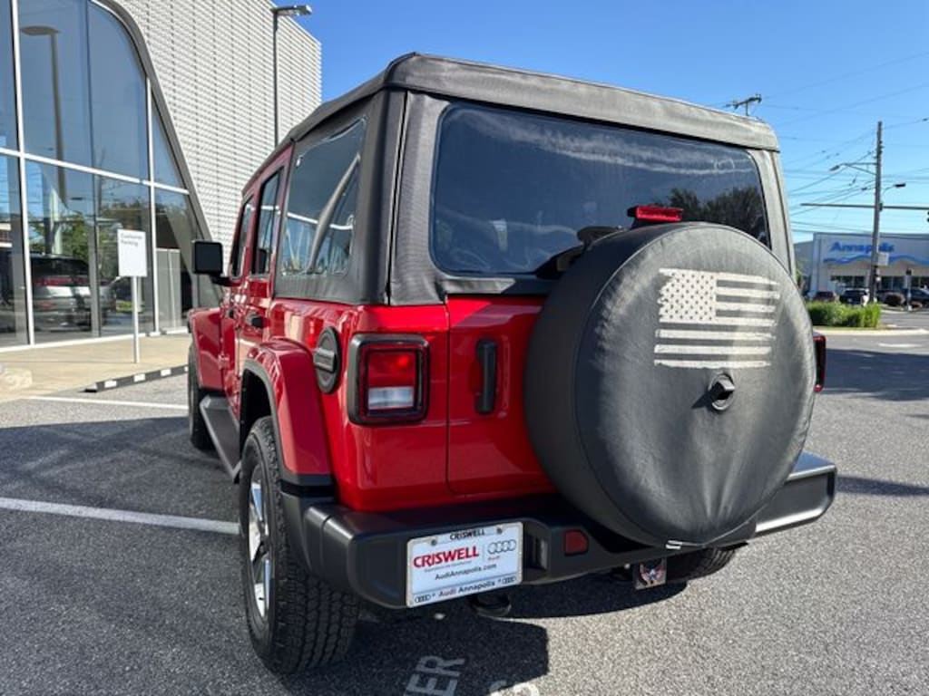 Used 2022 Jeep Wrangler Unlimited Sahara SUV