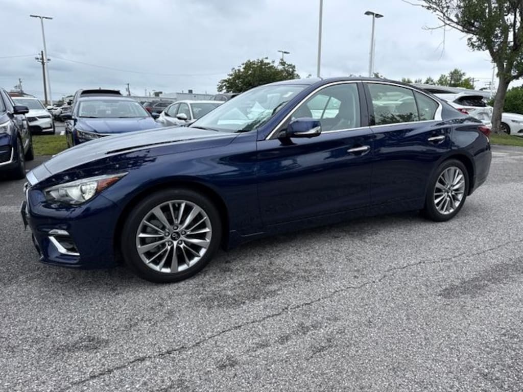 Used 2022 INFINITI Q50 Luxe Sedan