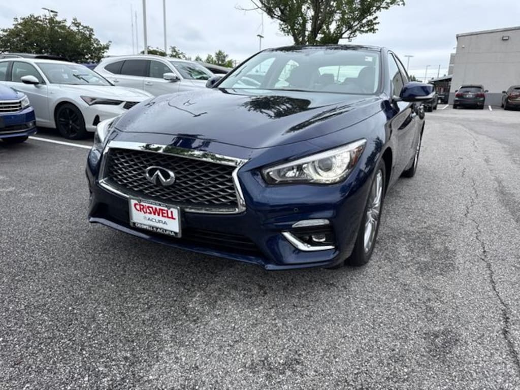 Used 2022 INFINITI Q50 Luxe Sedan