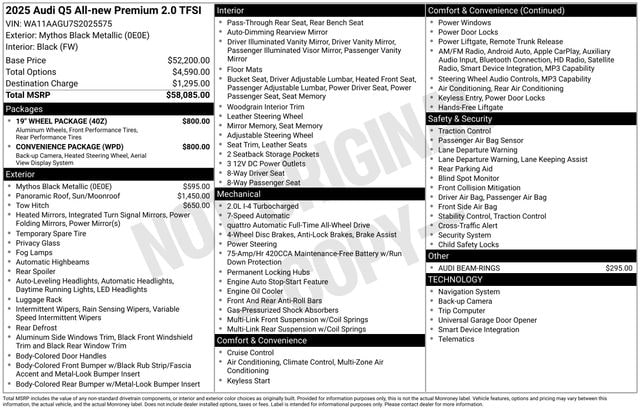 2025 Audi New Q5 Premium's photo