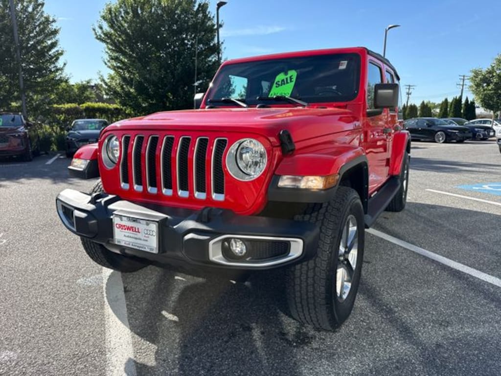 Used 2022 Jeep Wrangler Unlimited Sahara SUV
