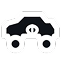 Hybrid vehicle body style icon