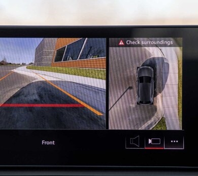 Top view camera system