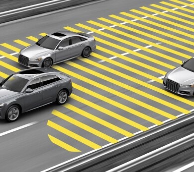 Audi side assist with pre sense rear