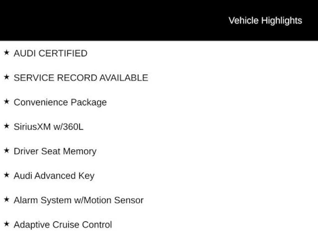 Certified 2023 Audi A5 Sportback 45 S Line Premium Hatchback