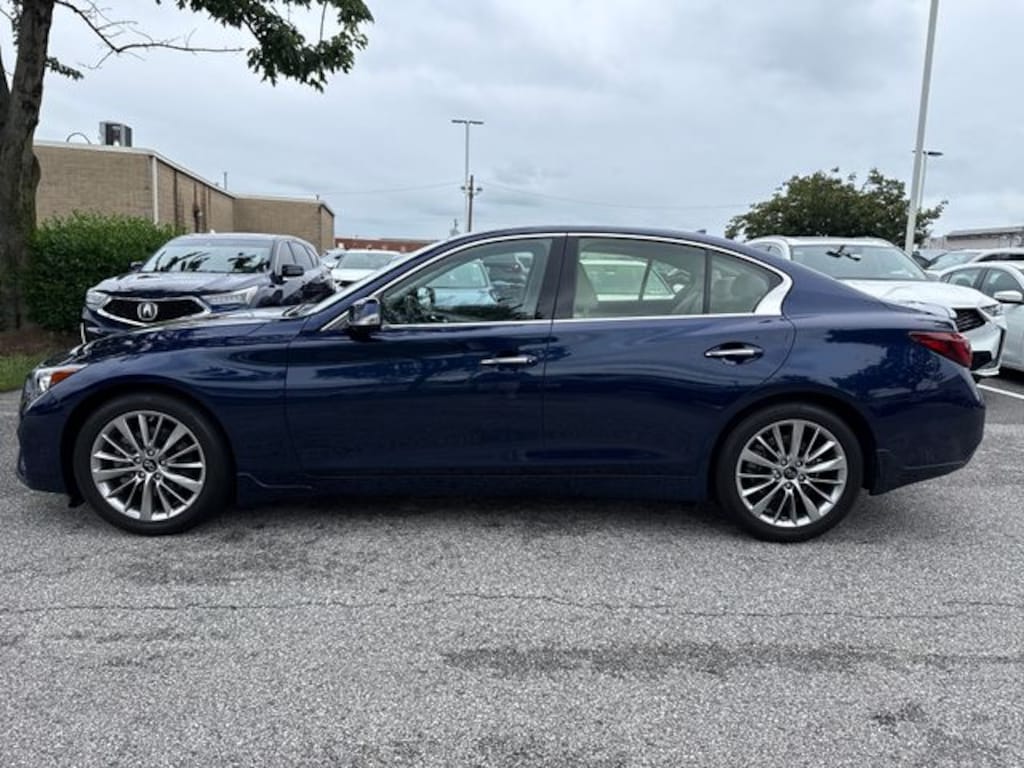 Used 2022 INFINITI Q50 Luxe Sedan