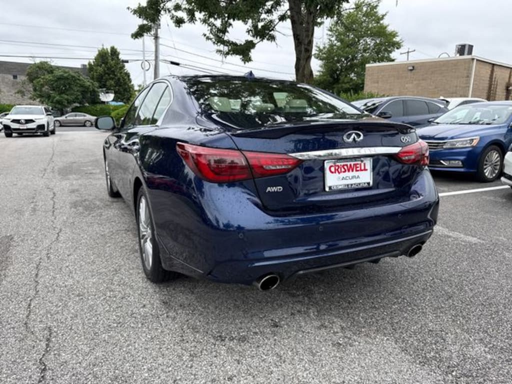 Used 2022 INFINITI Q50 Luxe Sedan