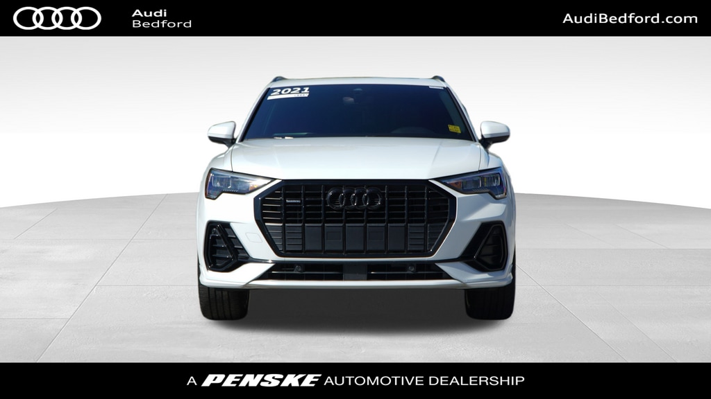 Certified 2021 Audi Q3 S Line Premium with VIN WA1DECF37M1137632 for sale in Bedford, OH