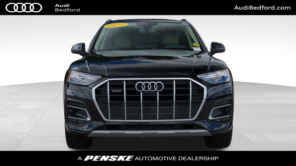 Used 2021 Audi Q5 Premium Plus with VIN WA1BAAFY4M2135107 for sale in Bedford, OH