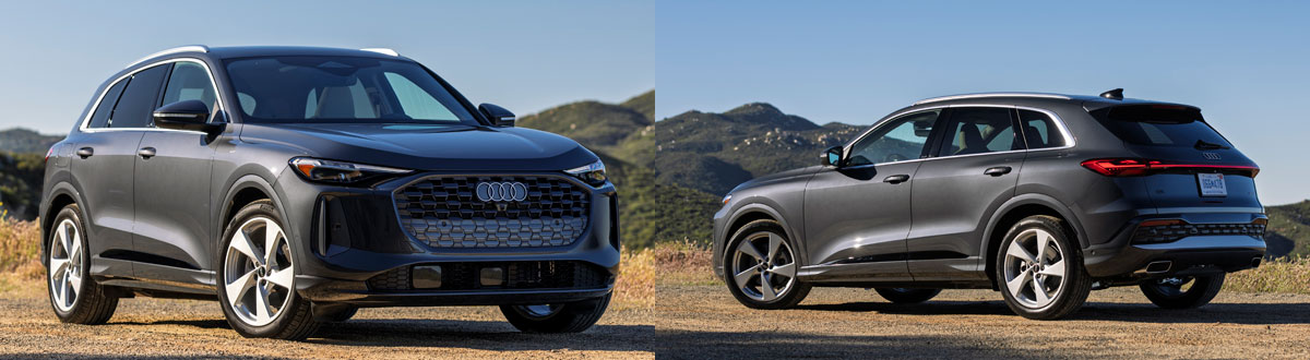 Audi Q5 SUV Parked on a Fall Day