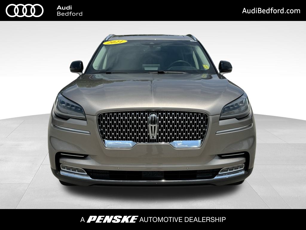 Used 2021 Lincoln Aviator Reserve with VIN 5LM5J7XC4MGL04403 for sale in Bedford, OH