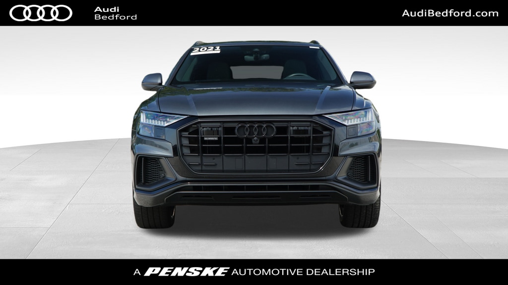 Used 2021 Audi Q8 Premium Plus with VIN WA1EVAF15MD035204 for sale in Bedford, OH