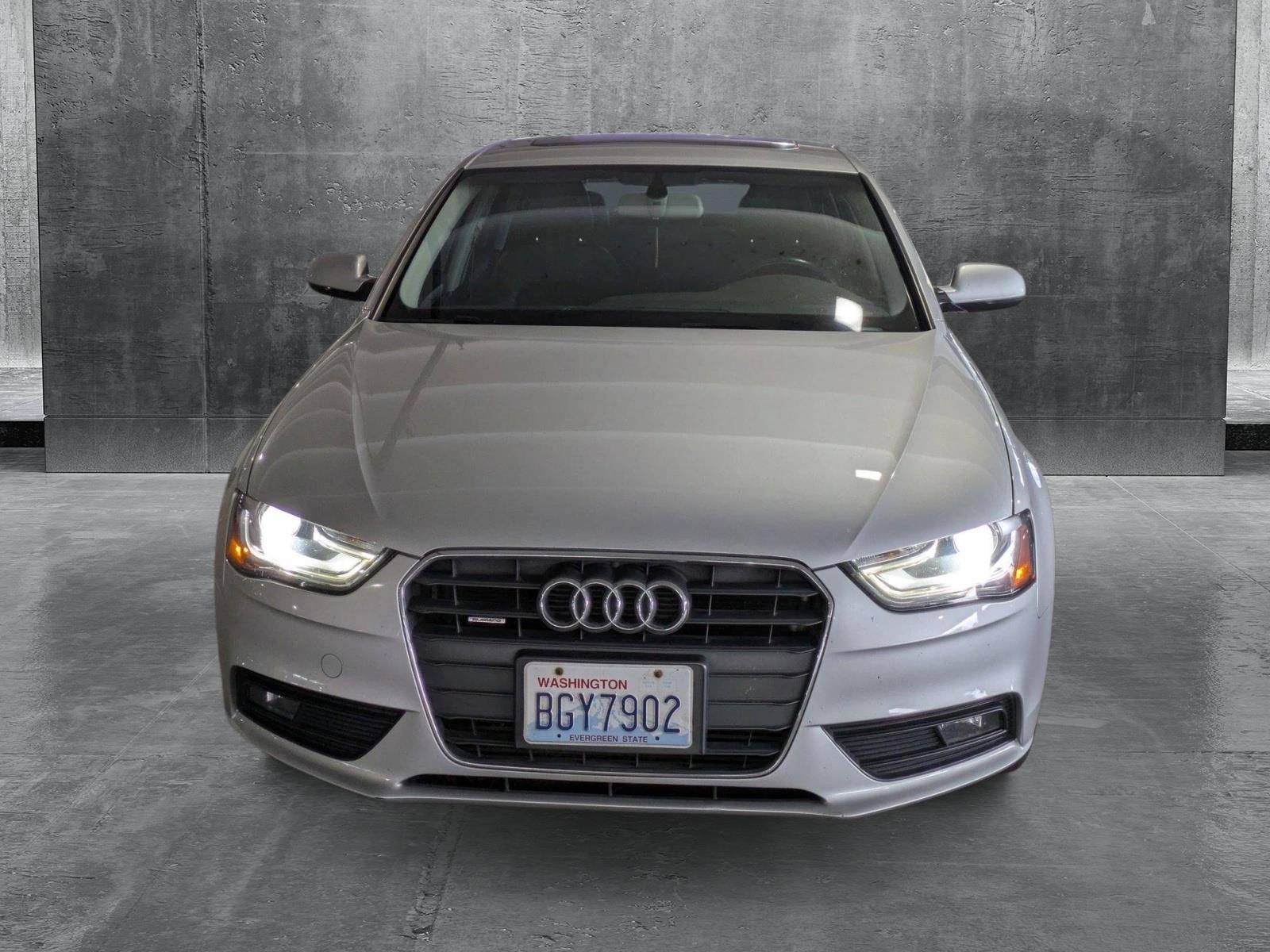 Used 2013 Audi A4 Premium with VIN WAUBFAFL4DN004850 for sale in Bellevue, WA