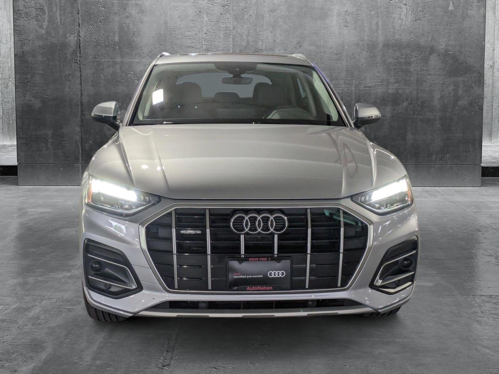 Certified 2022 Audi Q5 Premium Plus with VIN WA1BBAFY8N2081762 for sale in Bellevue, WA