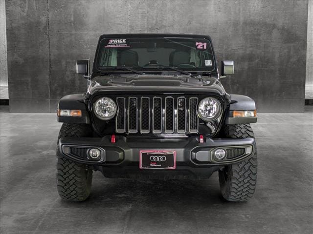 Used 2021 Jeep Wrangler Unlimited Rubicon with VIN 1C4HJXFG1MW836397 for sale in Bellevue, WA