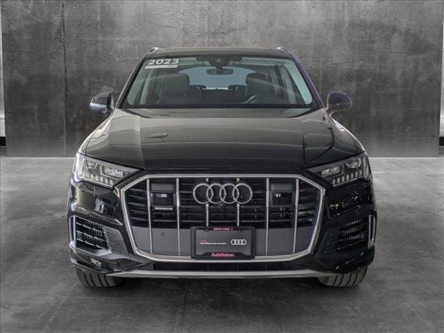 Certified 2023 Audi Q7 Premium with VIN WA1AXBF77PD014684 for sale in Bellevue, WA