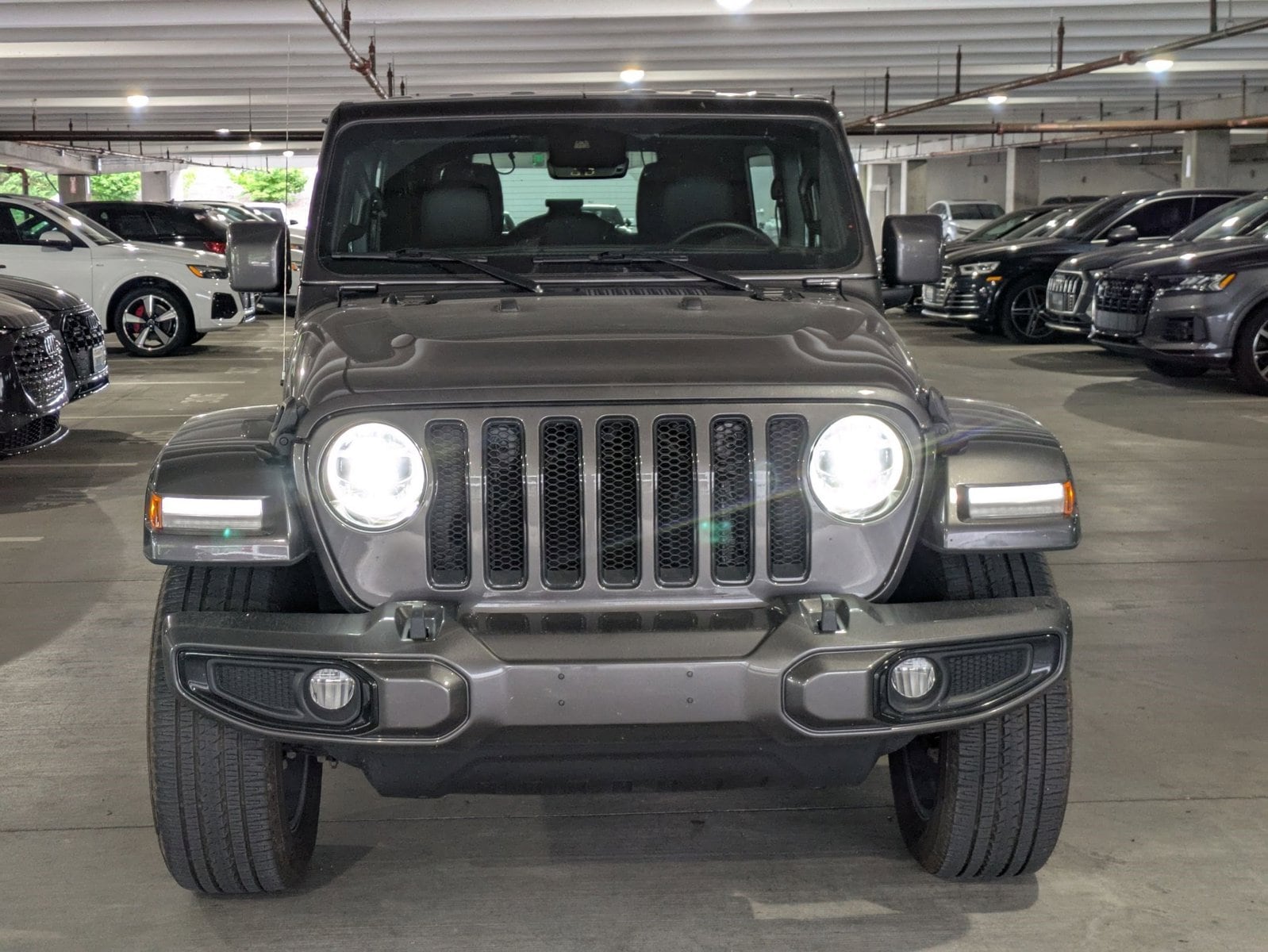 Used 2021 Jeep Wrangler Unlimited High Altitude with VIN 1C4HJXEGXMW591424 for sale in Bellevue, WA