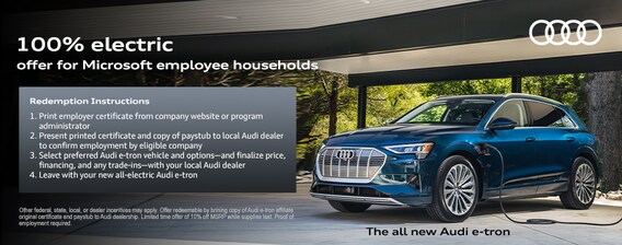 Corporate Partner Program Audi Bellevue