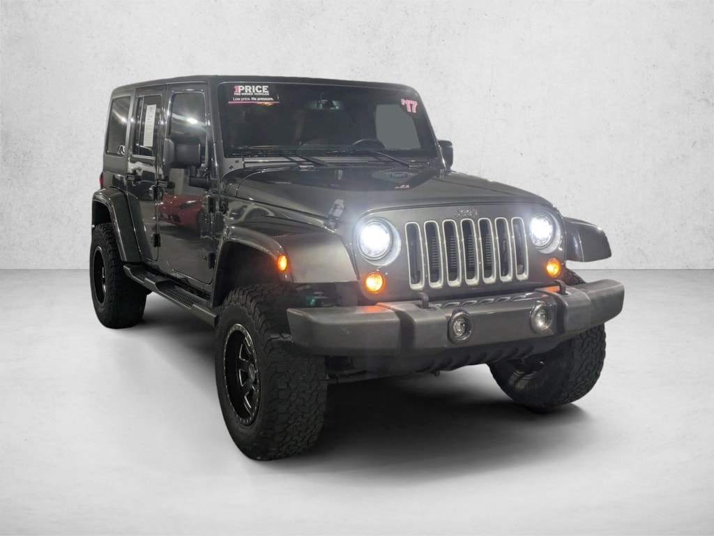 Used 2017 Jeep Wrangler JK Unlimited Sahara 4x4 SUV