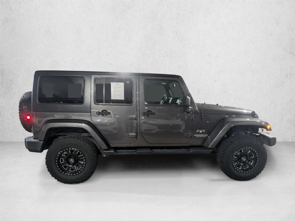 Used 2017 Jeep Wrangler JK Unlimited Sahara 4x4 SUV