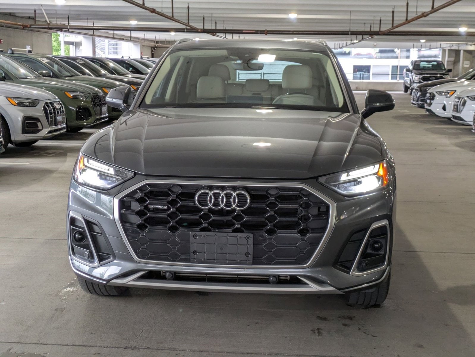 Used 2022 Audi Q5 Premium with VIN WA1GAAFY6N2102794 for sale in Bellevue, WA